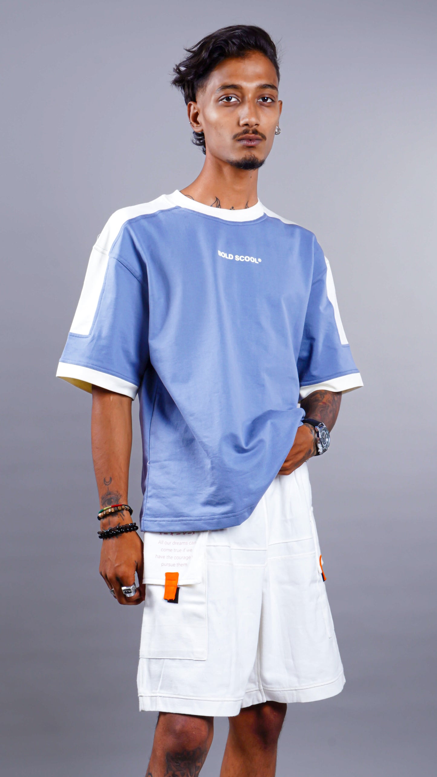 Dream Blues Block Tee : Men