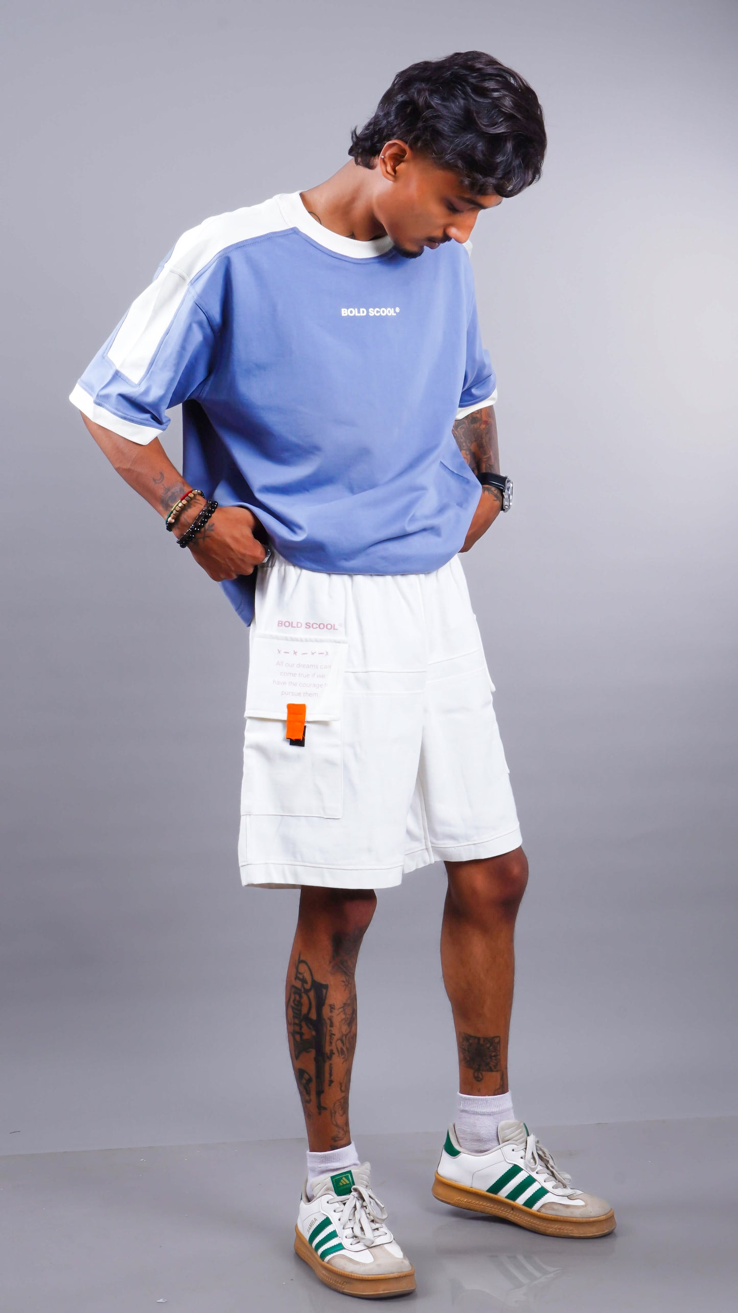 Dream Blues Block Tee : Men