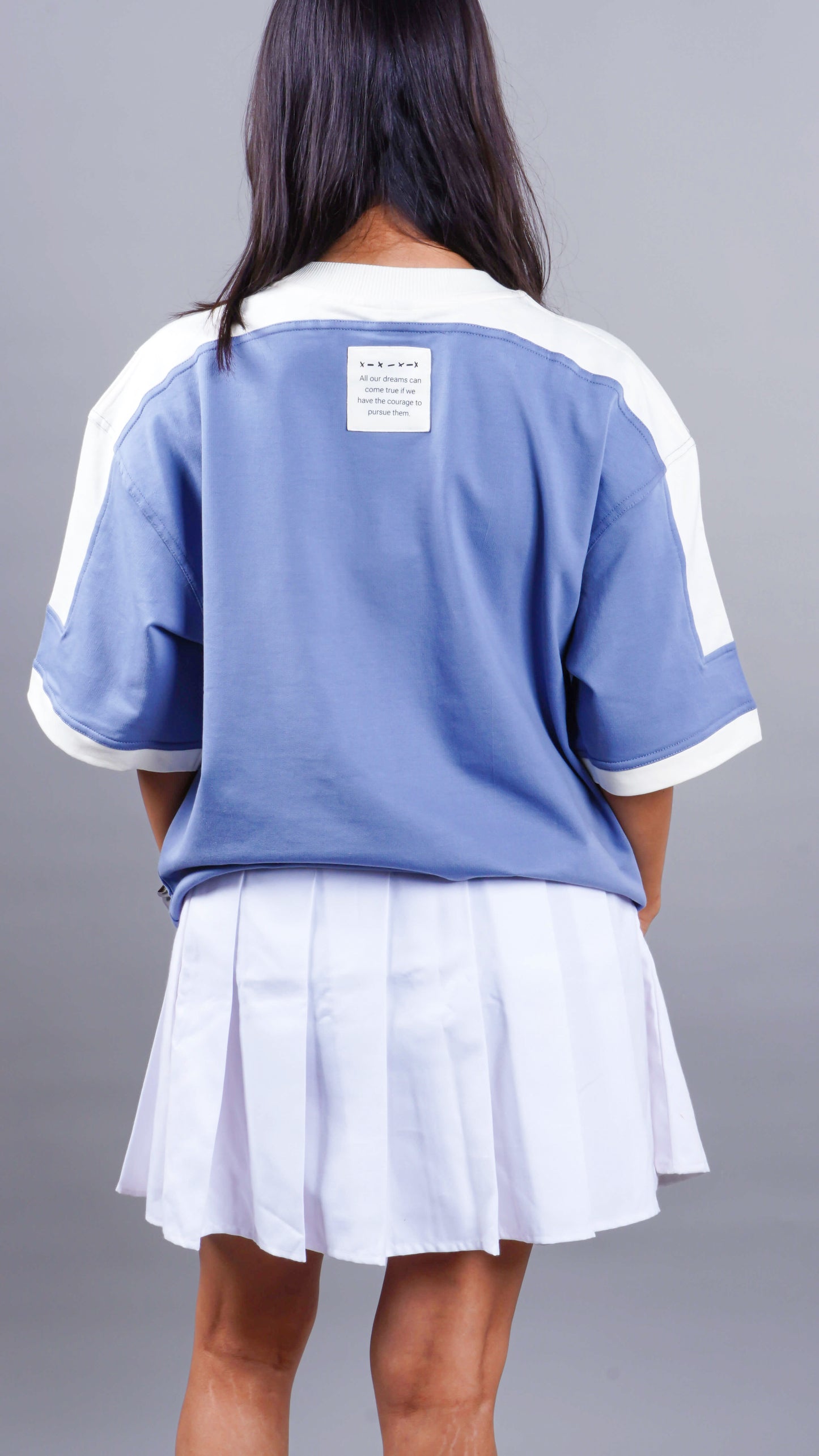Dream Blues Block Tee : Women