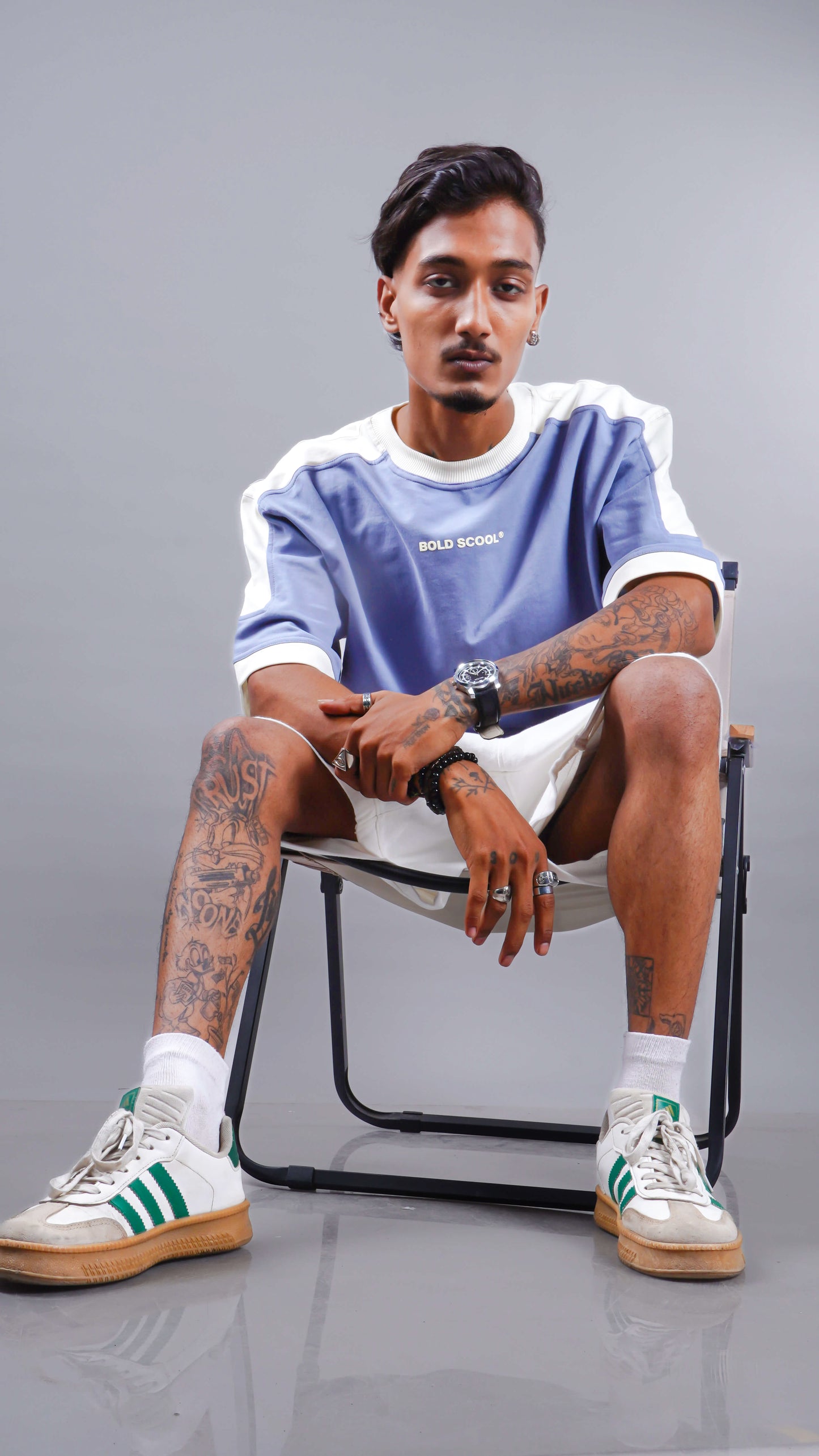 Dream Blues Block Tee : Men