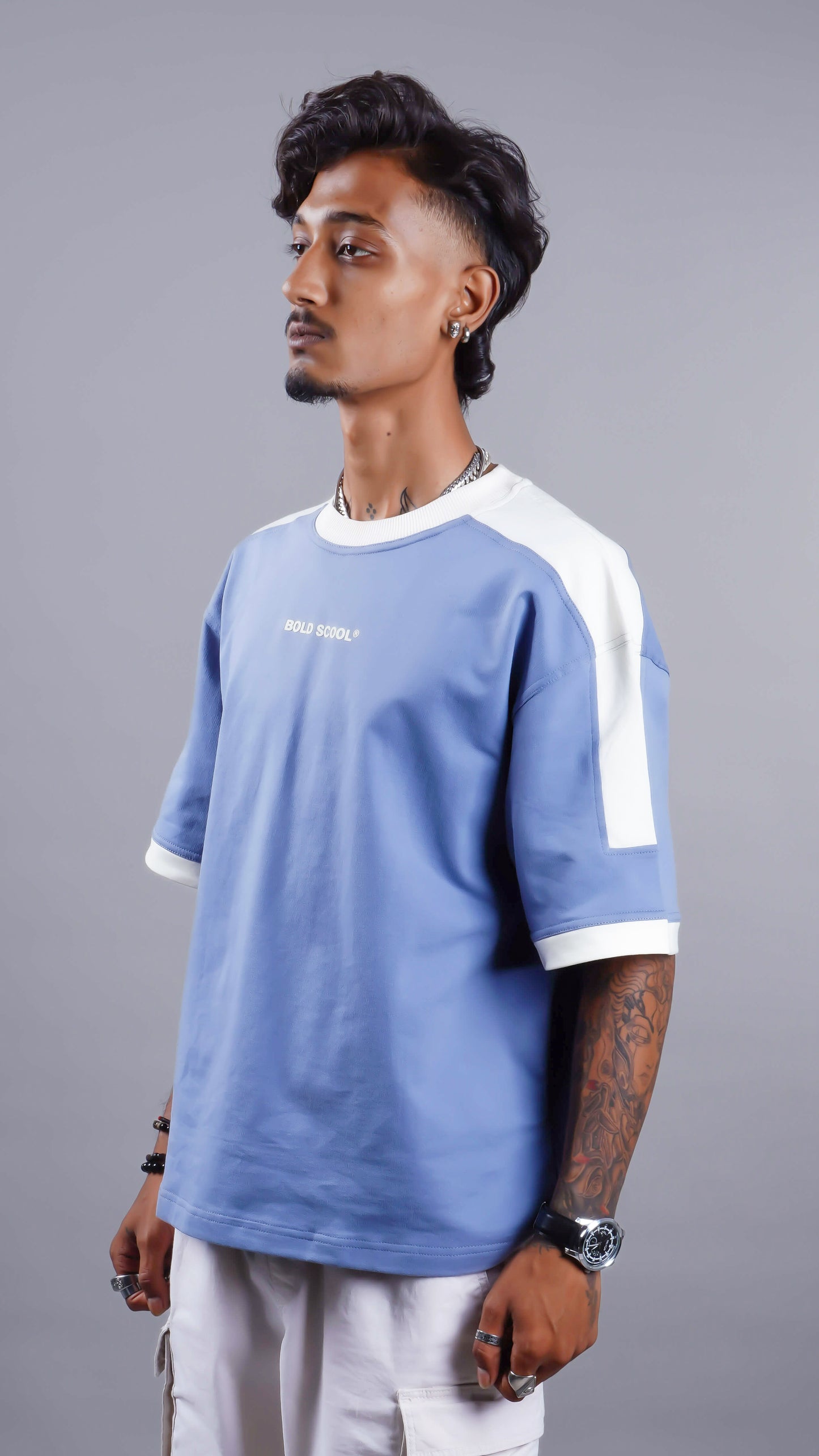 Dream Blues Block Tee : Men