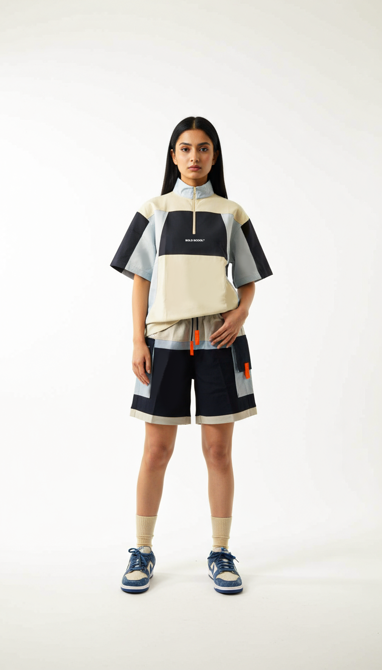 Cohesion Co-Ord Set: Tshirt + Shorts