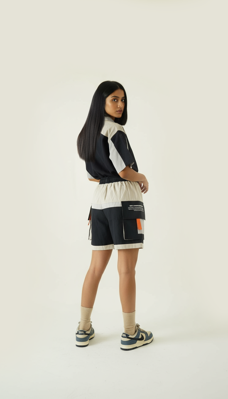 Cohesion Co-Ord Set: Tshirt + Shorts