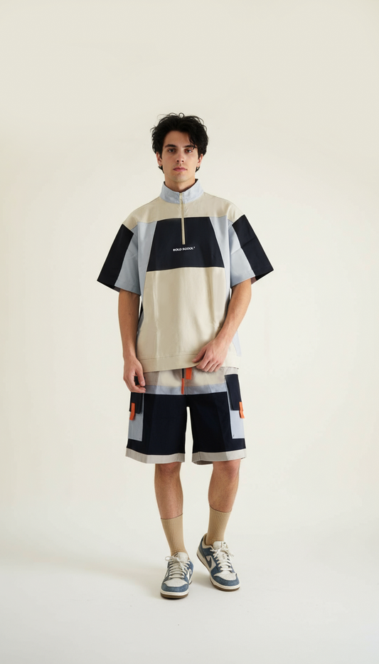 Cohesion Co-Ord Set: Tshirt + Shorts