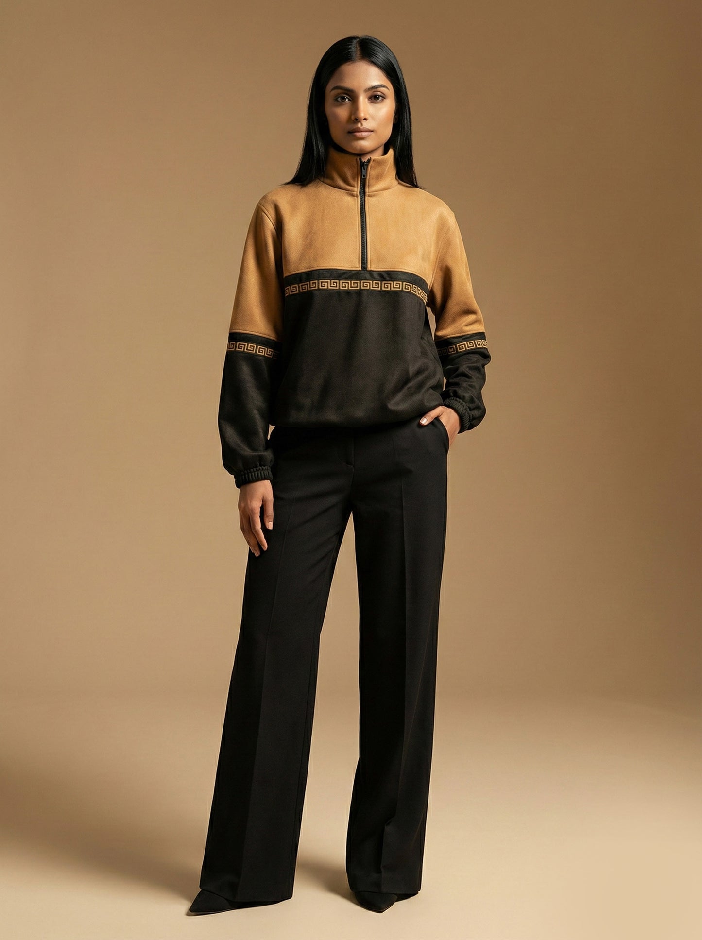 Aurelian Nomad Quarter-Zip Sweatshirt | Women